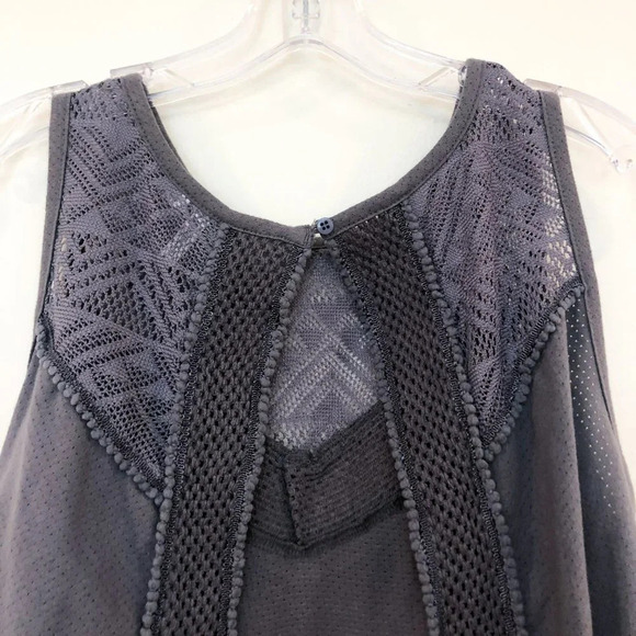 🍁Rip Curl Bohemian Open Back Lace Tank Top Small - Picture 7 of 8